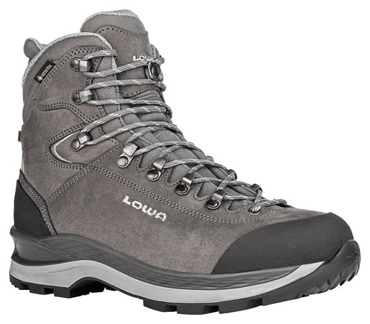 Lowa Wander-Trekkingschuhe Lady GTX (Nubukleder, wasserdicht) anthrazitgrau Damen